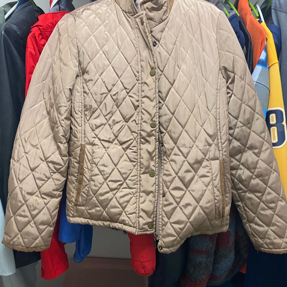 Quilted Tan Jacket
